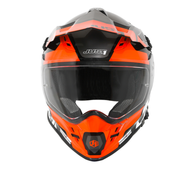 Just1 J34 Pro Tour Orange Black Helmet