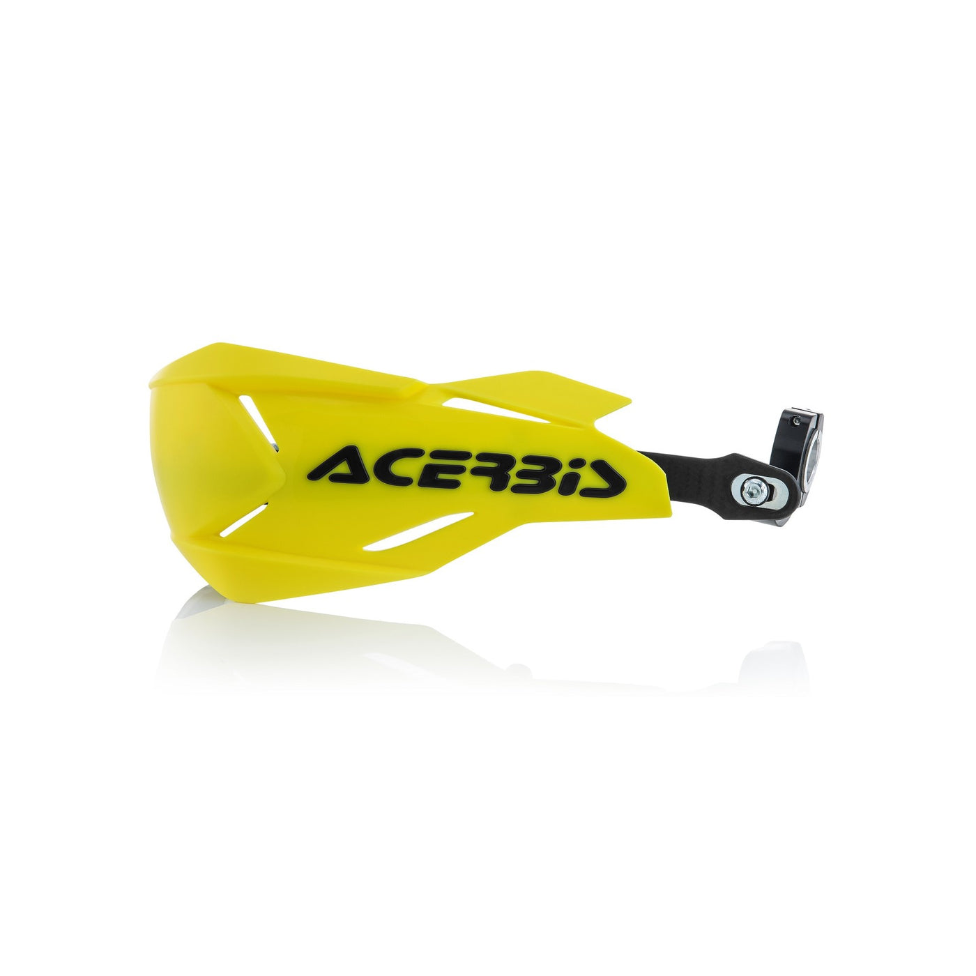 Garde-main Acerbis K-Future Noir/orange - Pour Moto, Fixation Directe Sur Pompes Brembo/Magura