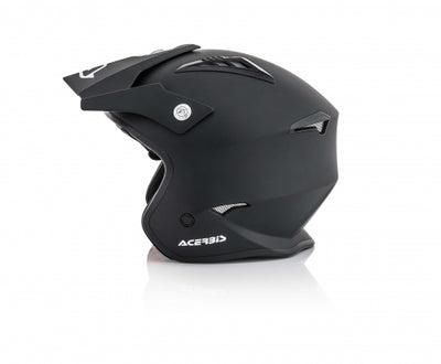Acerbis Jet Aria Matt Black Helmet