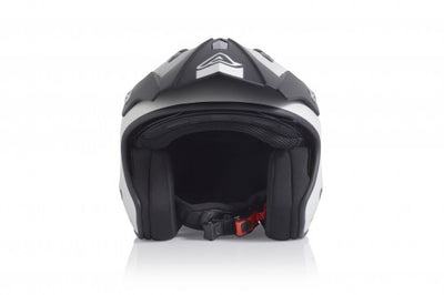 Acerbis Jet Aria Silver/Black Helmet