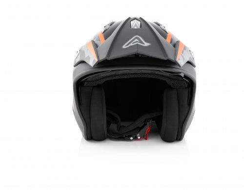 Acerbis Jet Aria Black/ Orange Helmet