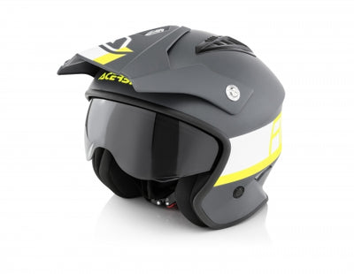 Acerbis Jet Aria Black/ Yellow Helmet