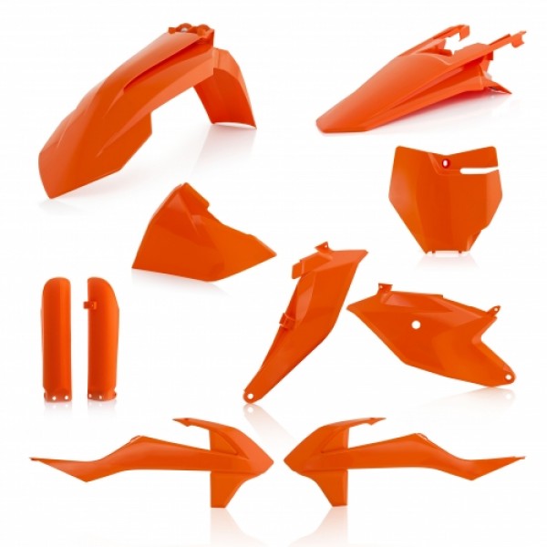 Acerbis Full Kit Plastic KTM SX 85 18/23 + Gasgas 21/23 - Orange (0022933.011.016)