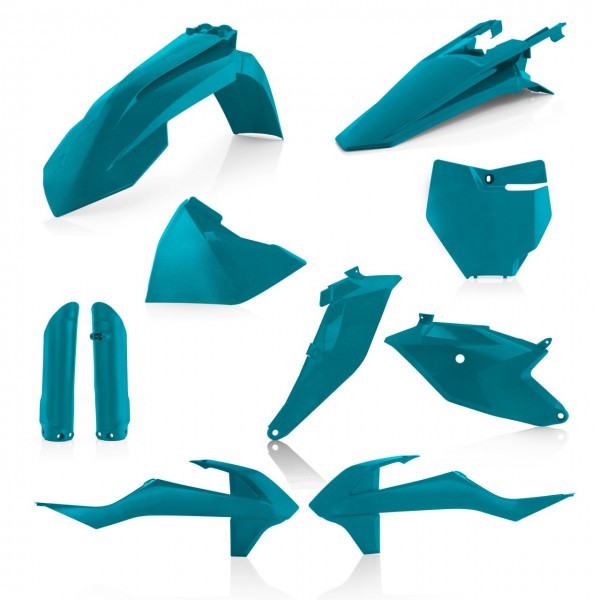 Acerbis Full Kit Plastic KTM SX 85 18/23 + Gasgas 21/23 - Metallic Teal (0022933.132)