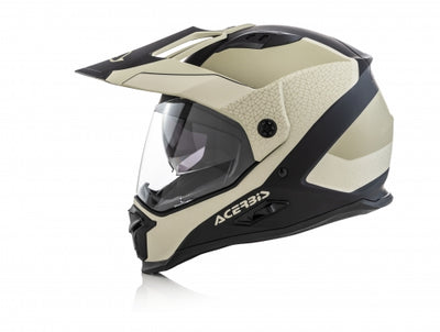 Acerbis Reactive Graffix Beige Helmet