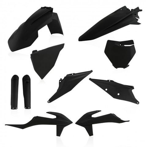 Acerbis KTM Full Kit Plastic Ktm Sx/Sfx 19/22 - Metallic Black
