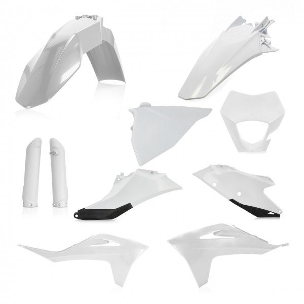 Acerbis Full Kit Plastic Gas Gas EC 21/23 - White (0024633.237)