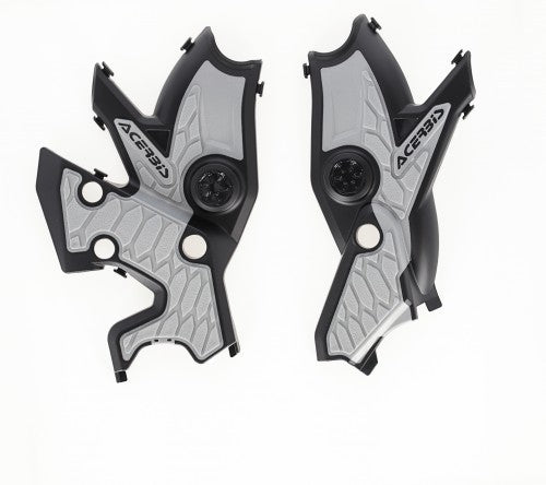 Acerbis X-Grip Frame Protector Yamaha Tenere 700 Black/Sliver