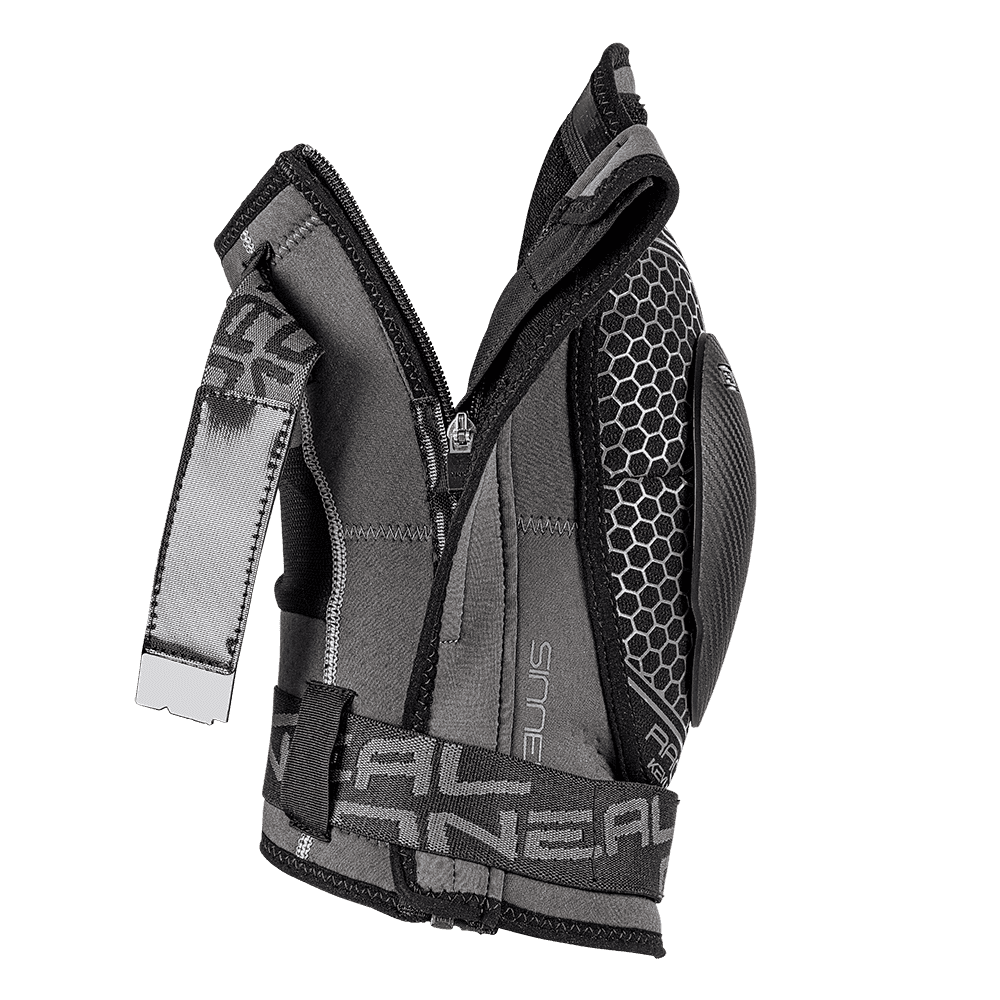 ONEAL SINNER RACE Kevlar® Knee Guard Gray