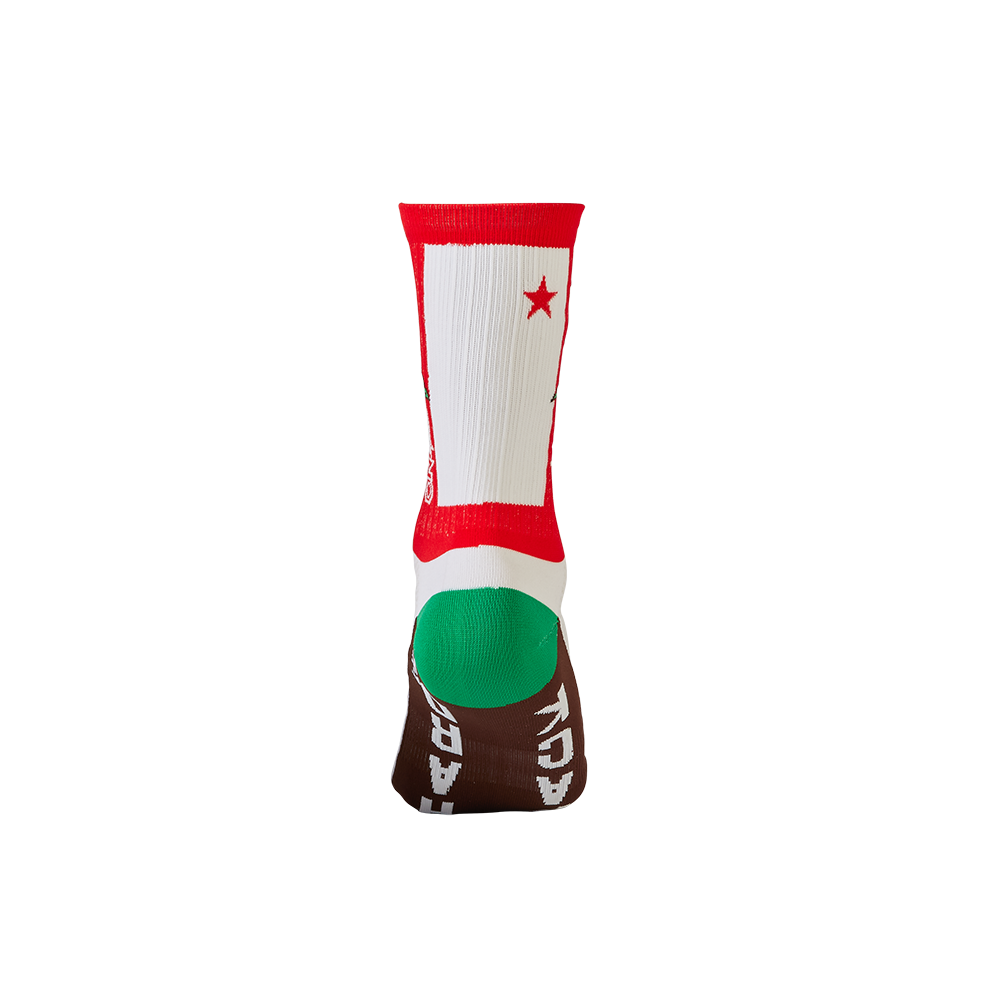 ONEAL MTB Performance Sock CALIFORNIA V.22 Red/White/Brown