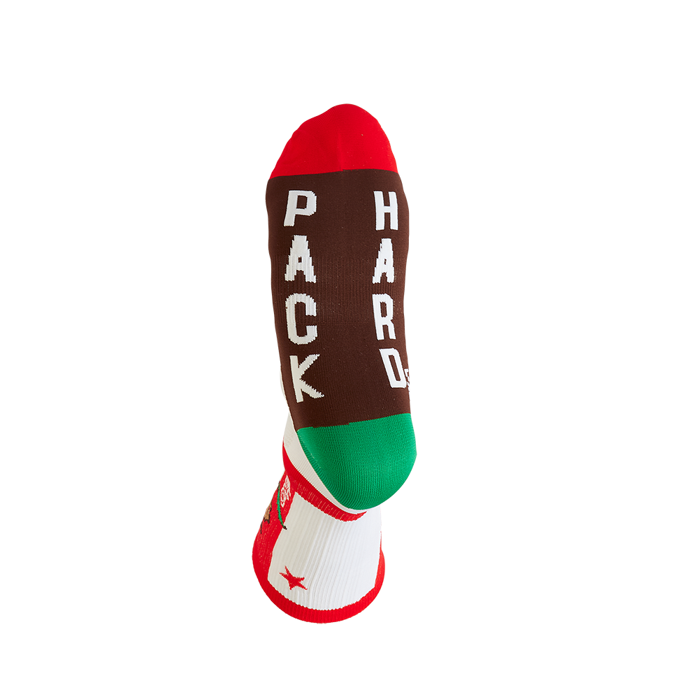 ONEAL MTB Performance Sock CALIFORNIA V.22 Red/White/Brown