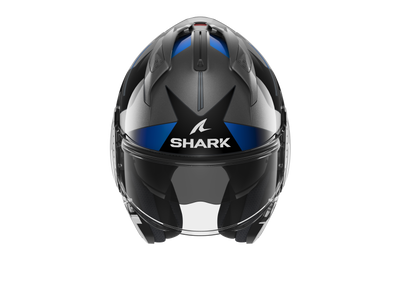 Shark EVO GT Tekline Black Grey Blue Helmet (AUB)