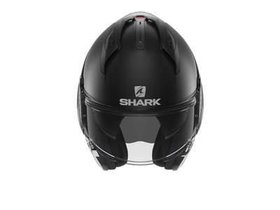 Shark EVO GT Blank Matt Black Modular Helmet (KMA)