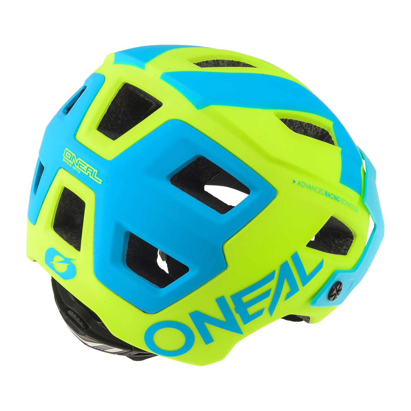 ONEAL DEFENDER 2.0 Helmet SLIVER Neon Yellow/Blue
