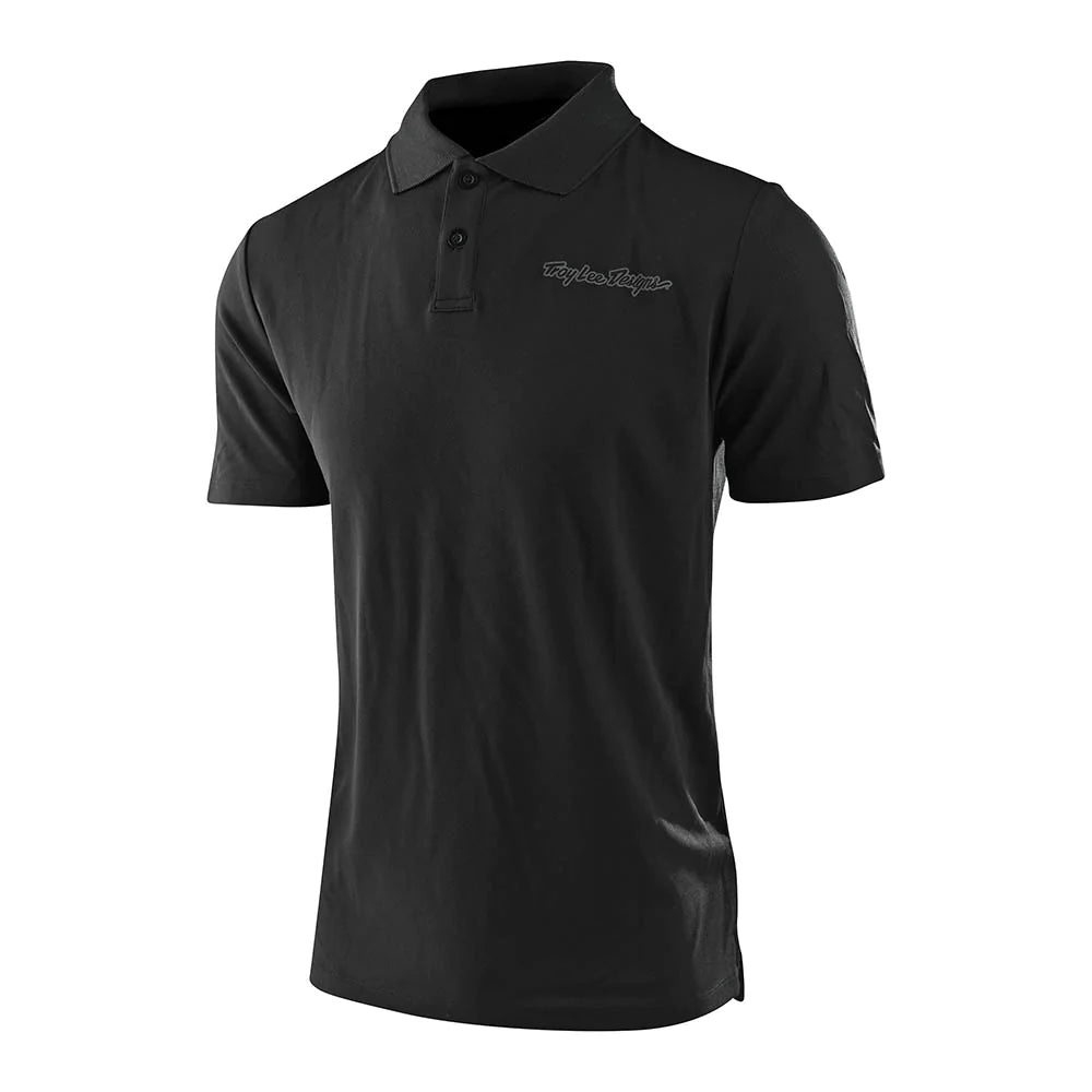 Troy Lee Designs Polo Shirt TLD Signature Black