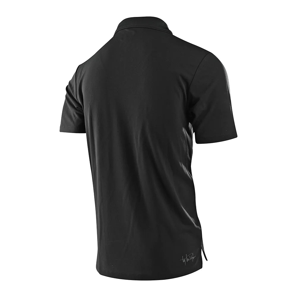 Troy Lee Designs Polo Shirt TLD Signature Black