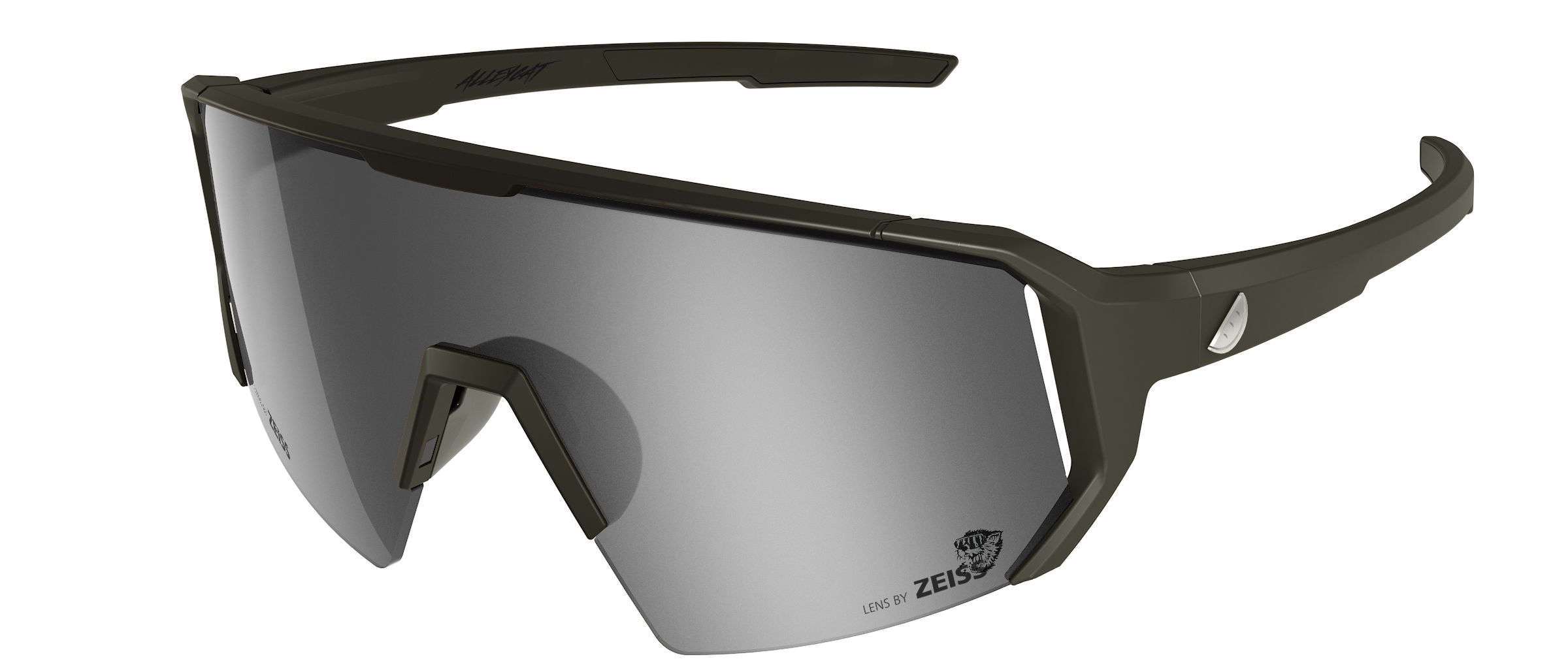 Melon Alleycat Sunglasses (trail) - Black/Silver Highlights/ Smoke