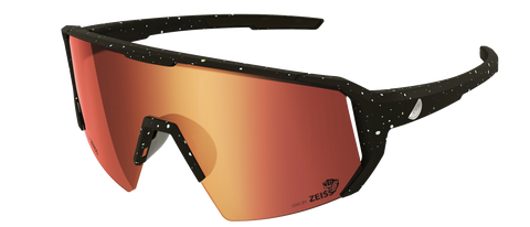 Melon Alleycat Sunglasses (trail) - Paint Splat/ Silver icon/ Red