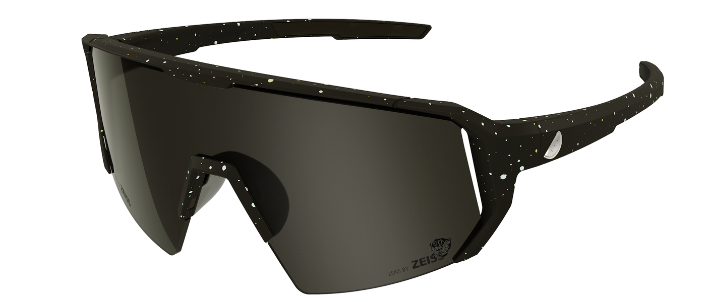 Melon Alleycat Sunglasses (trail) - Paint Splat/ Silver icon/ Smoke