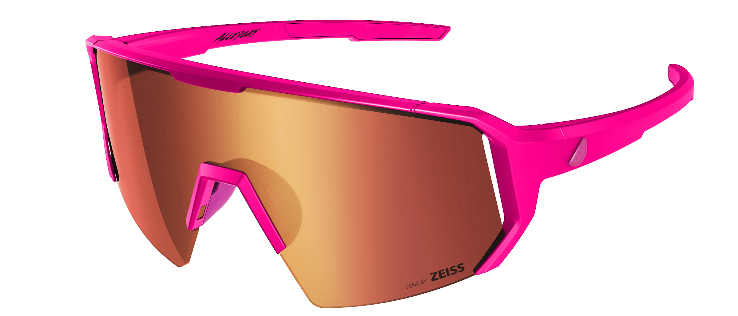 Melon Alleycat Sunglasses (trail) - All Pink/ Red