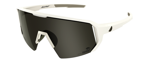 Melon Alleycat Sunglasses (trail) - White / Black Highlights / Smoke