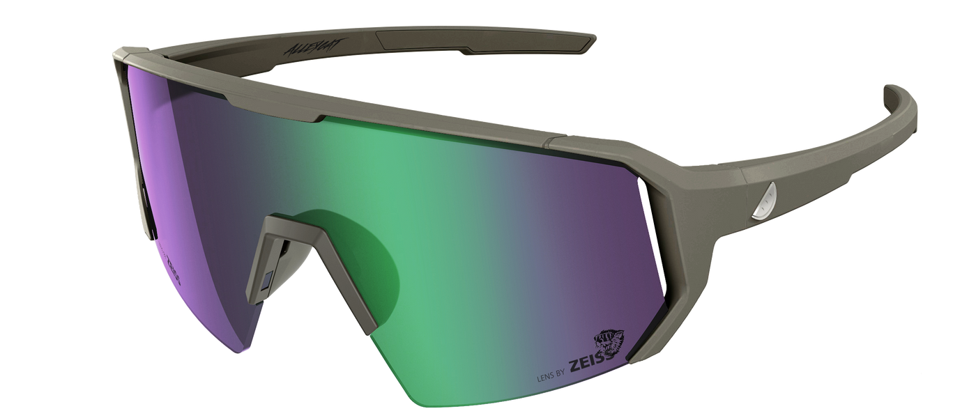 Melon Alleycat Sunglasses (trail) - All Grey / Violet