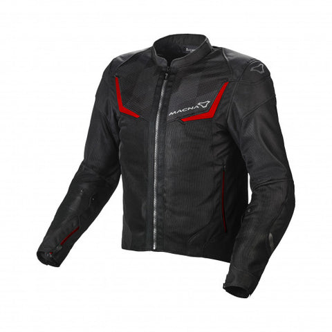 Macna Orcano Black/Red Jacket