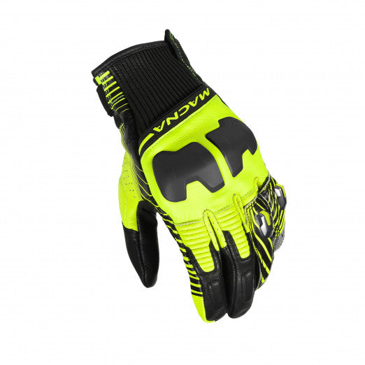 Macna Ultraxx Black Fluo Yellow Glove (170)