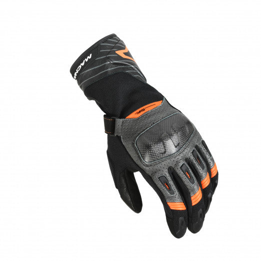 Macna Tempo Black/ Dark Grey/ Orange Glove (183)