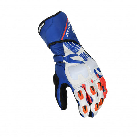 Macna Powertrack Blue/ Black/White Glove (512)
