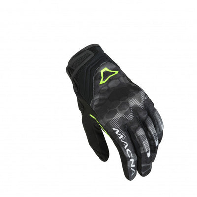 Macna Recon Black Camo Fluo Yellow Glove (187)