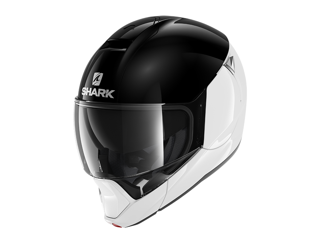 Shark EVOJET Dual White Black Helmet (WKW)