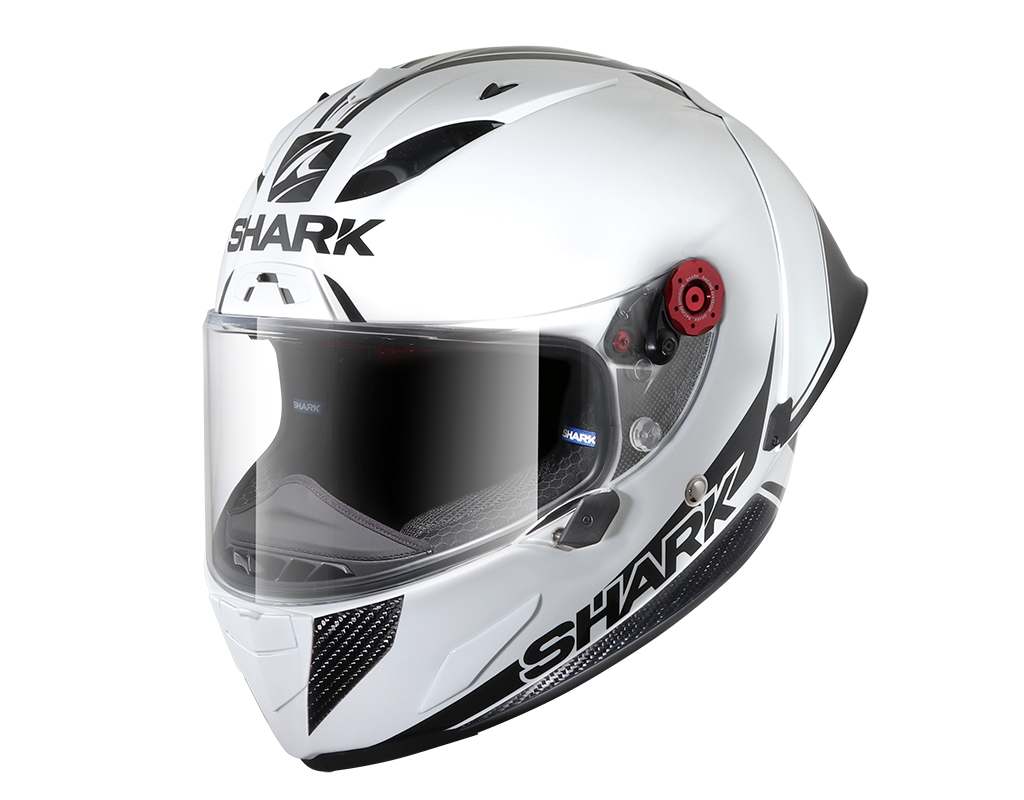 Shark Race-R Pro GP 30th Anniversary Limited Edition White Carbon Black Helmet (WDK)