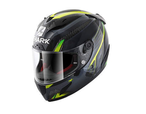 Shark Race-R Pro Carbon Anthracite Yellow Helmet (DAY)