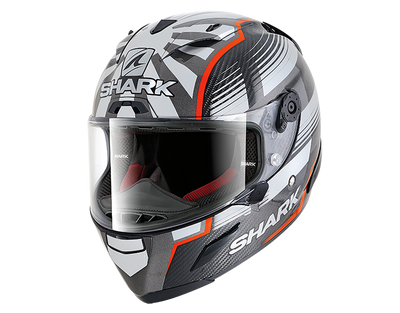 Shark Race-R Pro Carbon Replica Zarco Malaysian GP Carbon Red Anthracite Helmet (DRA)