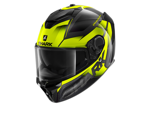 Shark Spartan GT Carbon Shestter Yellow Helmet (DYY)