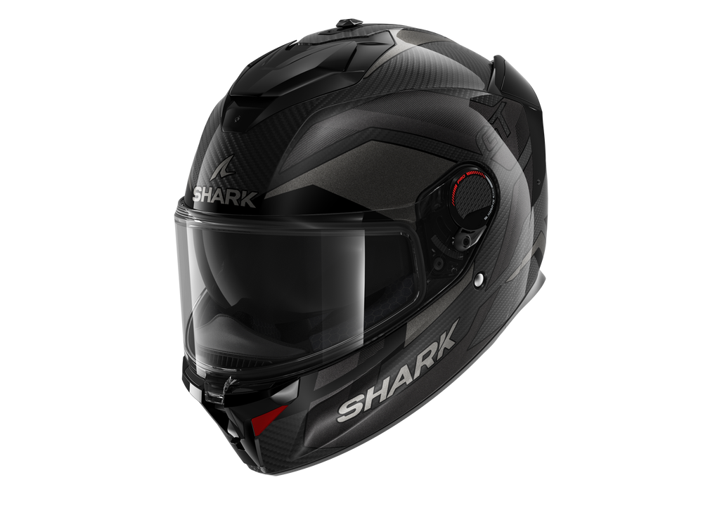 Shark Spartan GT Pro Carbon Ritmo Black Grey Helmet (DAU)