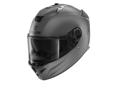 Shark Spartan GT Blank Mat Anthracite Mat Helmet (AMA)