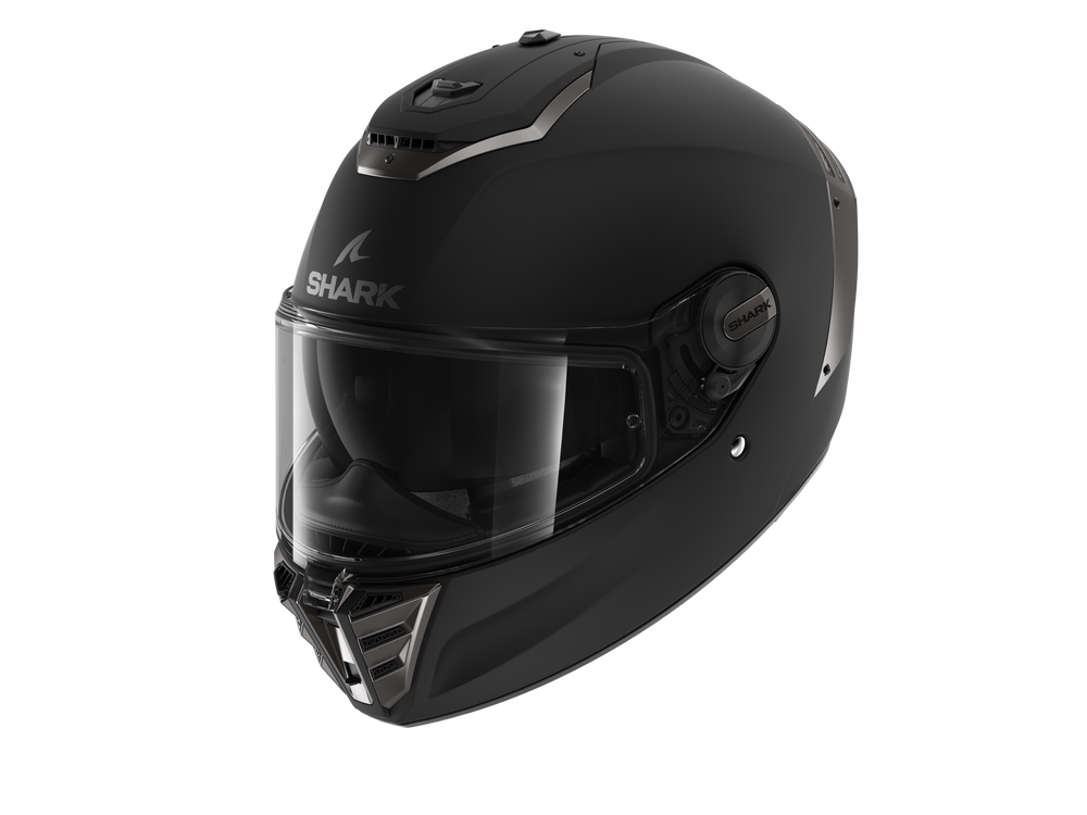 Shark Spartan RS Carbon Blank Mat Black Matt (KMA)