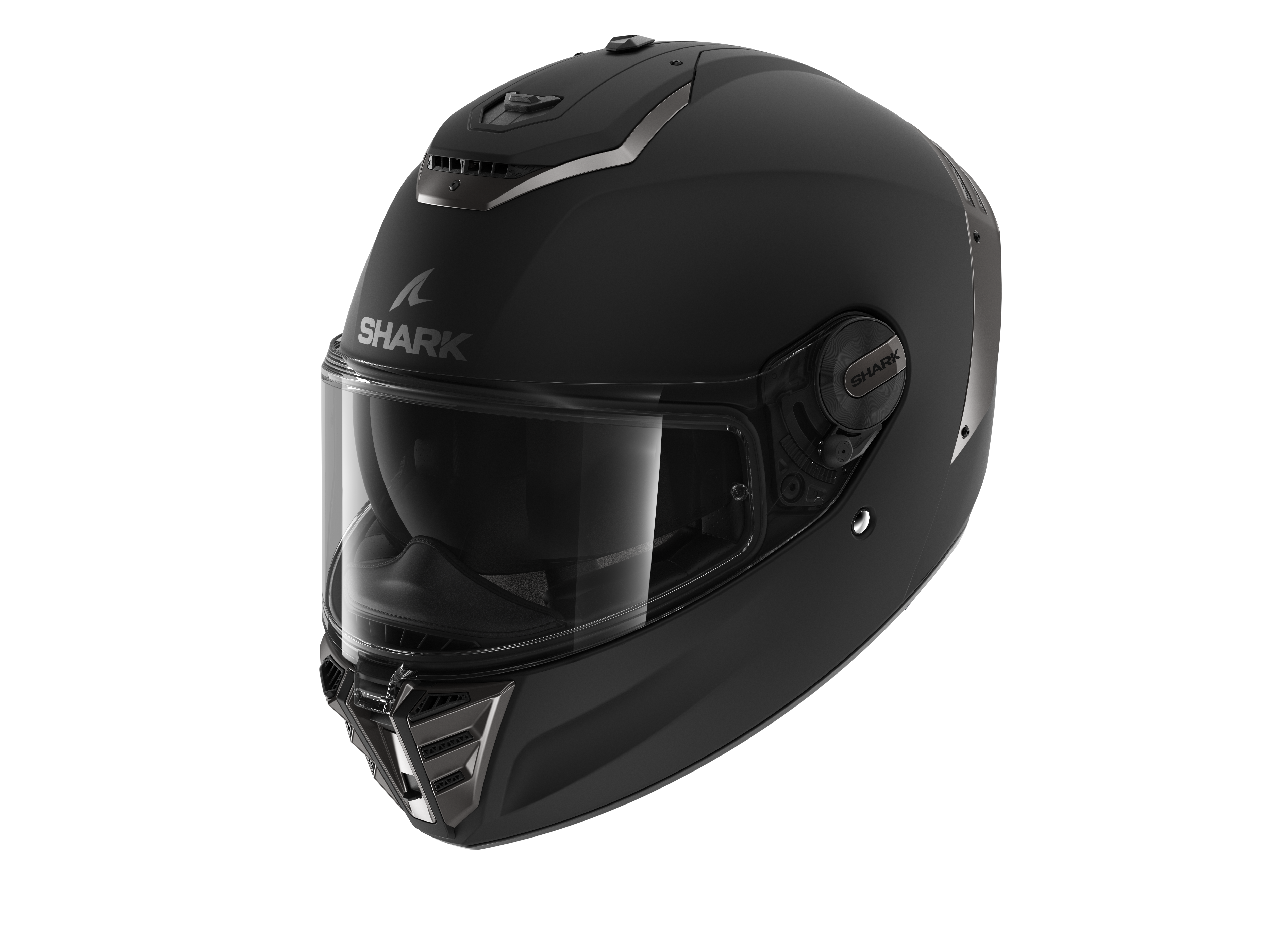 Shark Spartan RS Carbon Blank Mat Black Matt (KMA)