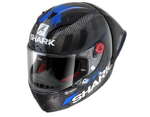 Shark Race-R Pro GP Lorenzo Winter Test 99 Carbon Anthracite Blue Helmet (DAB)