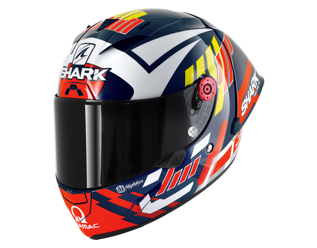 Shark Race-R Pro GP Carbon Zarco Signature Blue White Red (BWR)