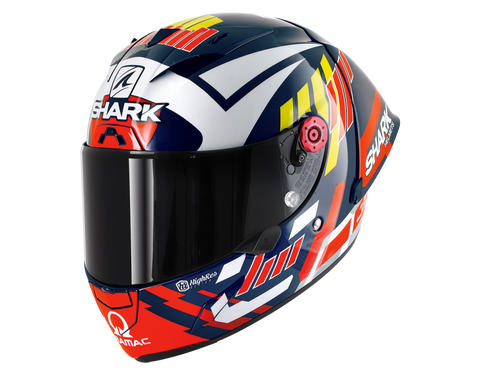 Shark Race-R Pro GP Carbon Zarco Signature Blue White Red (BWR)