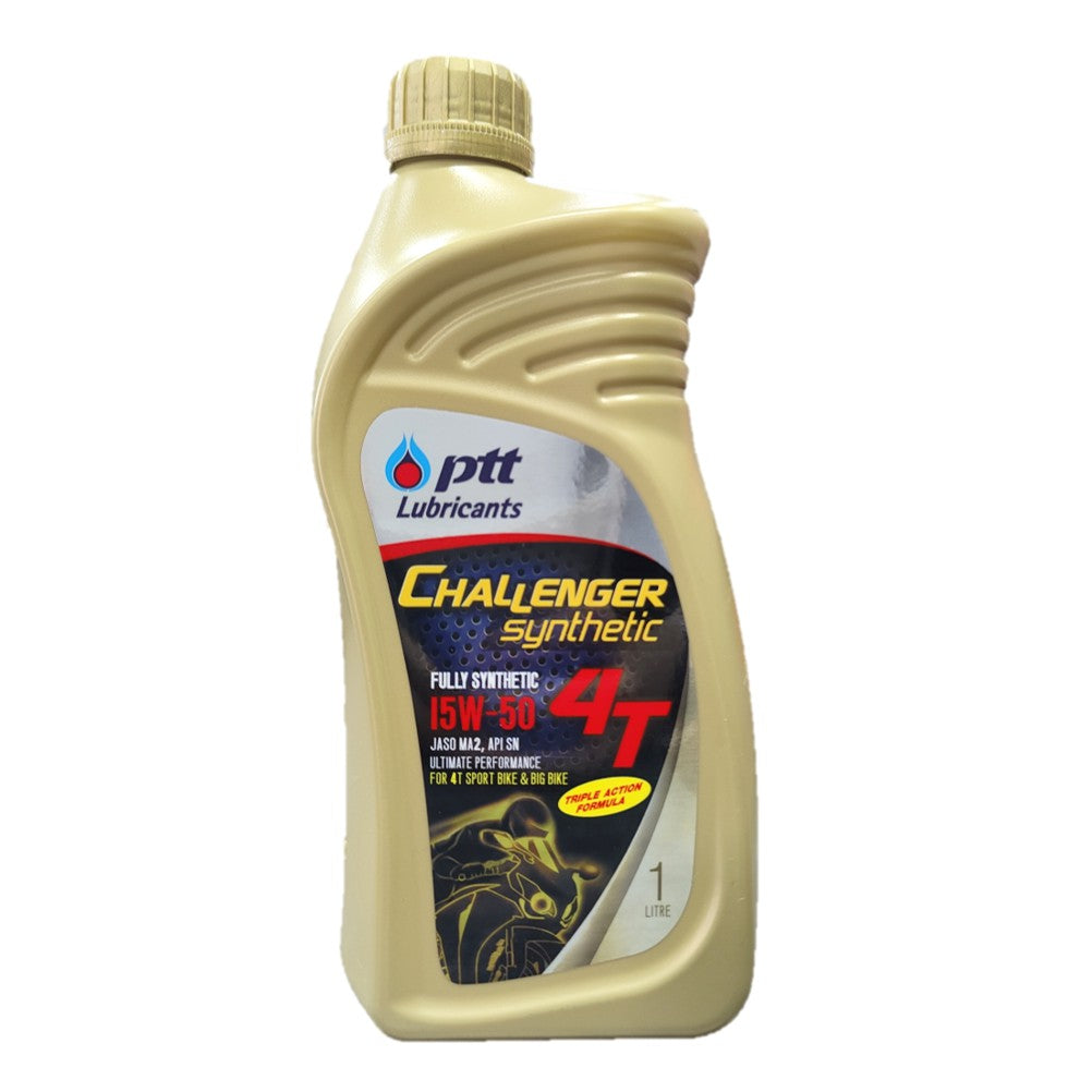 PTT Challenger Synthetic 4T 15W-50 1000ml