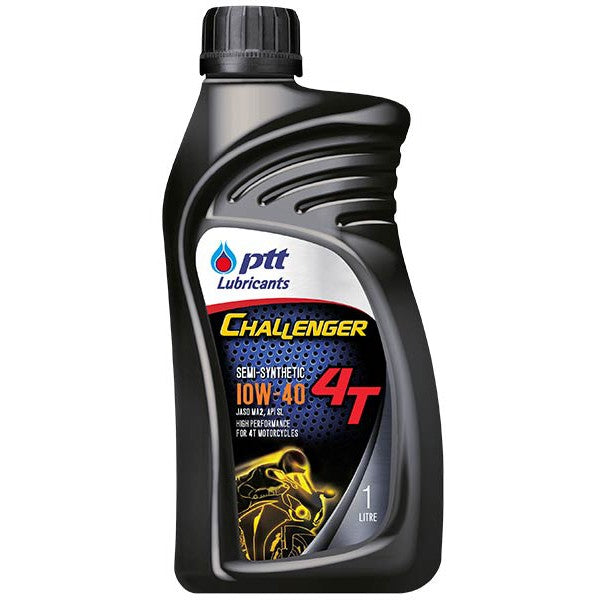 PTT Challenger Semi Synthetic 4T 10W-40 1000ml