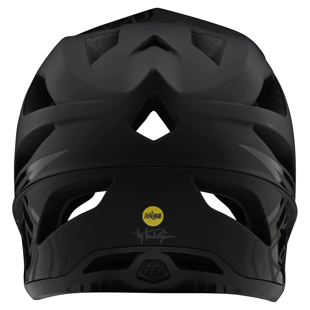 Troy Lee Designs Stage Helmet W/MIPS Stealth Midnight