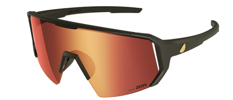 Melon Alleycat Sunglasses (trail) - All Black/ Gold / Red