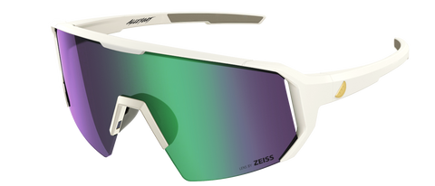 Melon Alleycat Sunglasses (trail) - All White/ Gold / Violet
