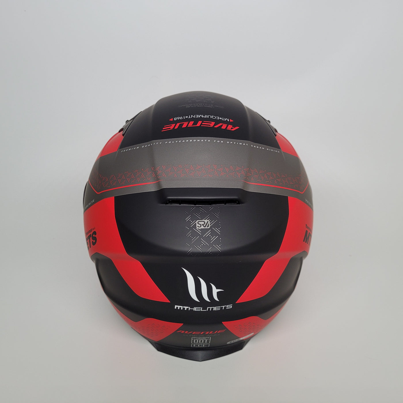 MT Helmets Avenue SV Rezland Matt Red Helmet