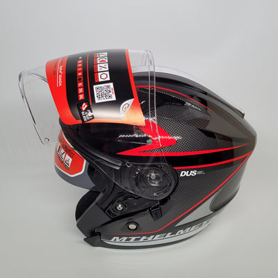 MT Helmets Avenue SV Civvy D5 Gloss Red Helmet